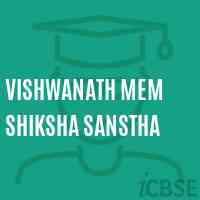 Vishwanath Mem Shiksha Sanstha Primary School Logo
