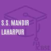 S.S. Mandir Laharpur Middle School Logo