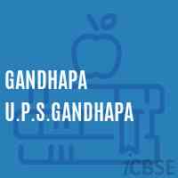 Gandhapa U.P.S.Gandhapa Middle School Logo