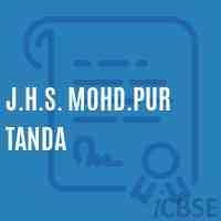 J.H.S. Mohd.Pur Tanda Middle School Logo
