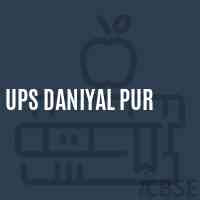 Ups Daniyal Pur Middle School Logo