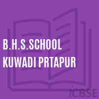 B.H.S.School Kuwadi Prtapur Logo