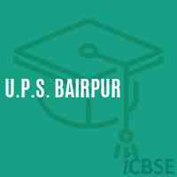 U.P.S. Bairpur Middle School Logo