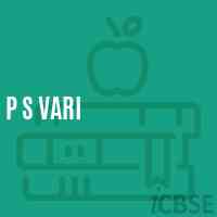 P S Vari Primary School Logo