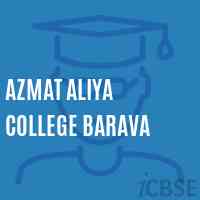 Azmat Aliya College Barava Primary School Logo