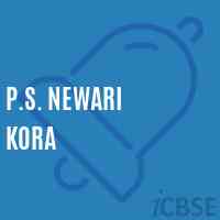 P.S. Newari Kora Primary School Logo
