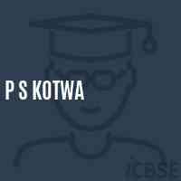 P S Kotwa Primary School Logo