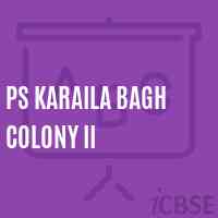 Ps Karaila Bagh Colony Ii Primary School Logo
