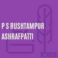 P S Rushtampur Ashrafpatti Primary School Logo