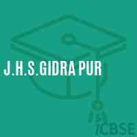 J.H.S.Gidra Pur Middle School Logo
