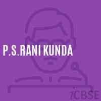 P.S.Rani Kunda Primary School Logo