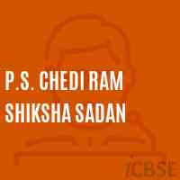 P.S. Chedi Ram Shiksha Sadan Middle School Logo