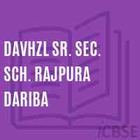 Davhzl Sr. Sec. Sch. Rajpura Dariba Senior Secondary School Logo