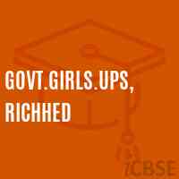 Govt.Girls.Ups, Richhed Middle School Logo