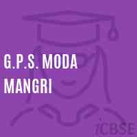 G.P.S. Moda Mangri Primary School Logo