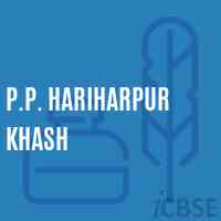 P.P. Hariharpur Khash Primary School Logo