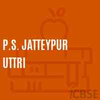 P.S. Jatteypur Uttri Primary School Logo