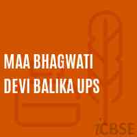 Maa Bhagwati Devi Balika Ups Middle School Logo
