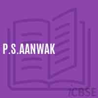 P.S.Aanwak Primary School Logo