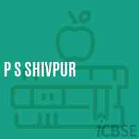 P S Shivpur Primary School Logo