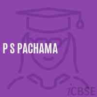 P S Pachama Primary School Logo