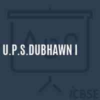 U.P.S.Dubhawn I Middle School Logo