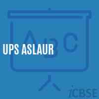 Ups Aslaur Middle School Logo