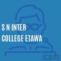 S N Inter College Etawa High School Logo