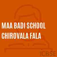 Maa Badi School Chirovala Fala Logo