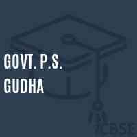 Govt. P.S. Gudha Primary School Logo
