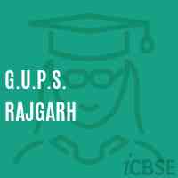 G.U.P.S. Rajgarh Middle School Logo