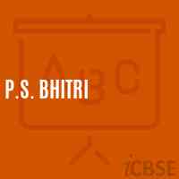P.S. Bhitri Primary School Logo