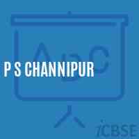 P S Channipur Primary School Logo