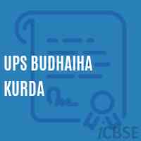 Ups Budhaiha Kurda Middle School Logo