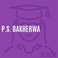 P.S. Bakherwa Primary School Logo