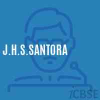 J.H.S.Santora Middle School Logo