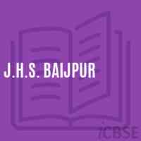 J.H.S. Baijpur Middle School Logo