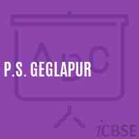 P.S. Geglapur Primary School Logo