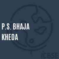 P.S. Bhaja Kheda Primary School Logo