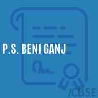 P.S. Beni Ganj Primary School Logo