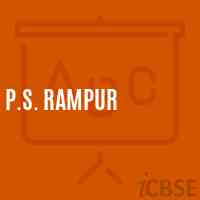 P.S. Rampur Primary School Logo