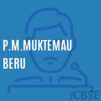 P.M.Muktemau Beru Middle School Logo