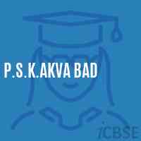 P.S.K.Akva Bad Primary School Logo