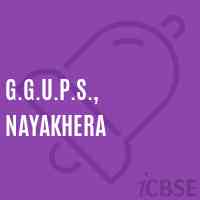G.G.U.P.S., Nayakhera Middle School Logo