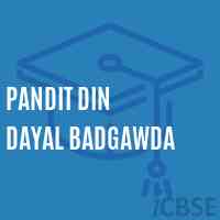 Pandit Din Dayal Badgawda Middle School Logo