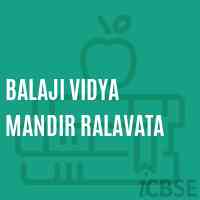 Balaji Vidya Mandir Ralavata Secondary School Logo