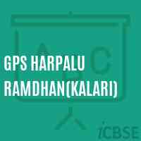 Gps Harpalu Ramdhan(Kalari) Primary School Logo