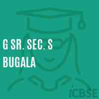 G Sr. Sec. S Bugala High School Logo