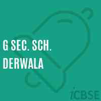G Sec. Sch. Derwala Secondary School Logo