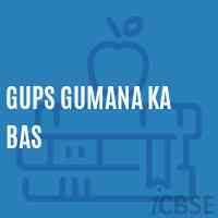 Gups Gumana Ka Bas Middle School Logo